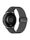 Forcell Strap Stainless Steel Black (SAMSUNG Watch 20 mm)