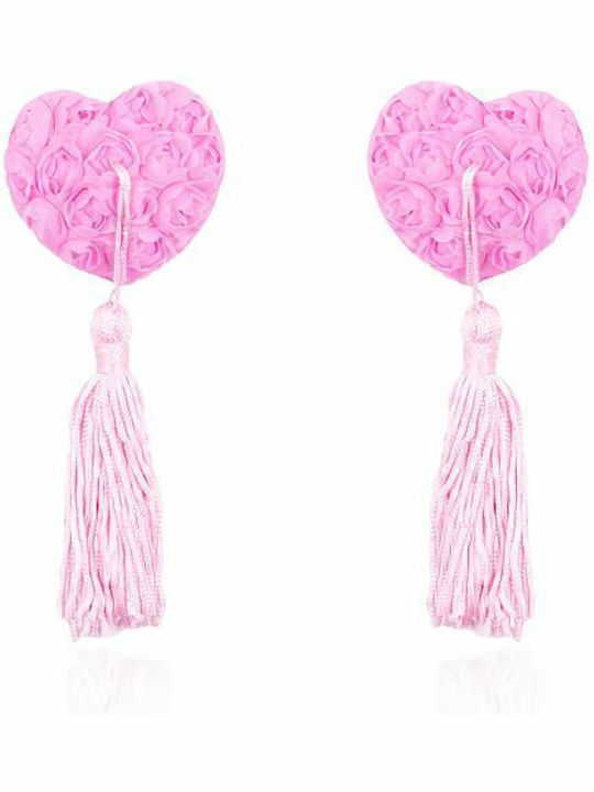 Naughty Toys Pink Burlesque Rose Nipple Pasties