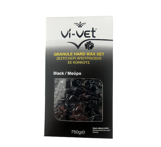 Vi-vet Ζεστό Κερί Αποτρίχωσης Κόκκους Μαυρό 250 Gr