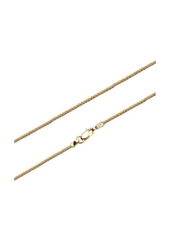 Precious Gold Chain 14K 40 Centimeters Alg-k14-str5840