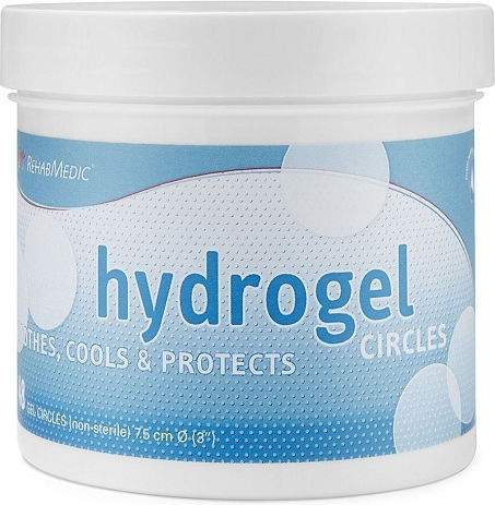 Επιθεμα Προστασιας Hydrogel Τύπου Second Skin Στρογγυλο 48τμχ Rehabmedic