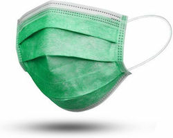Medical Face Masks Type Iir 3ply Μάσκες Χειρουργικές Προσώπου Λάστιχο Πράσινο 50 Τεμάχια Medical Face Masks Type Iir 3ply Μάσκες Χειρουργικές Προσώπου Λάστιχο Πράσινο 50 Τεμάχια