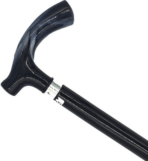 Klassischer Holzstock aus Esche mit Korkgriff Shape T Schwarz Nr.1