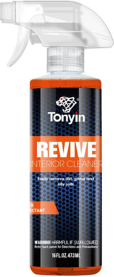 Tonyin Revive Interior Cleaner Καθαριστικο Εσωτερικου Καθαρισμου 0,5lt