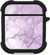 Silicone Case Marble Series AirPods 1/2 Purple
