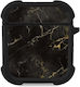 Silicone Case Marble Series AirPods 1/2 Black 01
