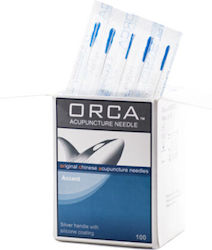 Orca Accent Silver 0.30x70mm 100 Βελόνες Orca Accent Silver 0.30x70mm 100 Βελόνες