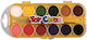 Toy Color Νεροχρώματα Σετ Νερομπογιές Πολύχρωμες 12τμχ