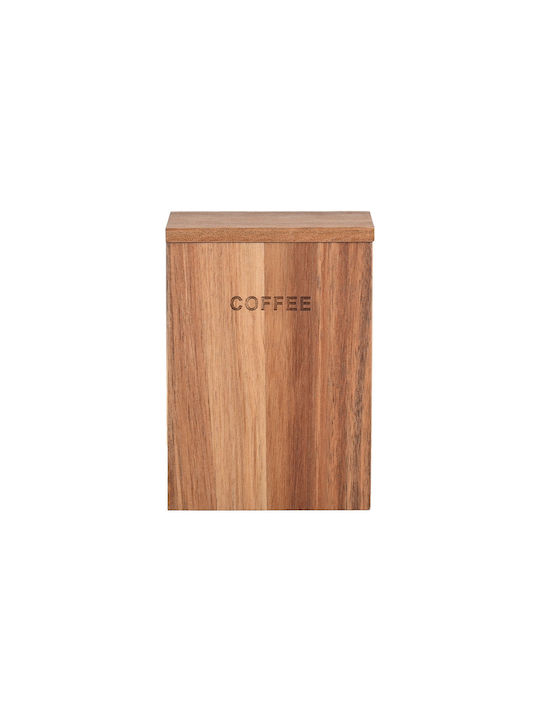 Estia ALLURE Vase Coffee with Lid Wooden Brown 10x10x14cm