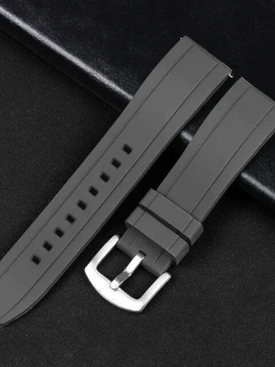 Gummi-Armband Gray 22mm