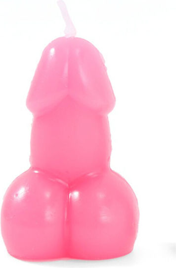 Diablo Picante Penis Shaped Candle In Fuchsia Color
