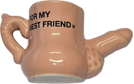 Diablo Picante – Ceramic Mug Magnet Raised Penis “My Best Friend” Product Code D-243977