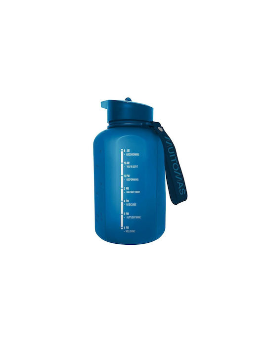 Muitomas Sportiv Sticla de apa Plastic 1200ml Albastru
