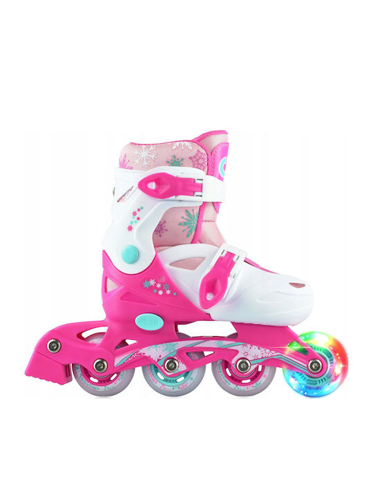 Croxer Inline Αυξομειούμενα Rollers Ροζ Παιδικά Croxer Inline Αυξομειούμενα Rollers Ροζ Παιδικά