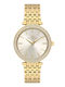 Ferro Women's Watch with Gold Metal Bracelet
