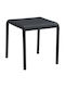 Tisch Zusammenklappbar Korver Black 45x45x48cm