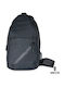 Herren Brusttasche Grau