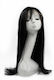 Hair Duty Περούκα με Φυσική Τρίχα σε Μαύρο Χρώμα 55cm