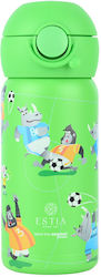 Estia Wonder Bottle Save the Aegean Θερμός Ποδόσφαιρο Non Spill 350ml Jungle Kick