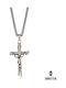 Ghetto Cross from Steel with Chain