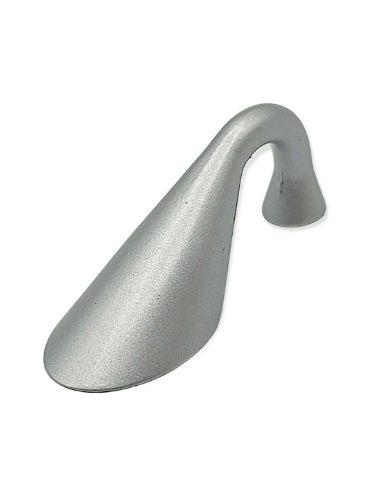 Ιταλική Λαβή Επίπλου Eureka 0474-032-10c1 Διάσταση 3,2cm Χρωμιο-ματ