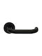 Door Lever Zogometal 2221 Rosette Stainless Black Middle Door Pair
