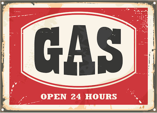 Semnă Gas 20x14 Semnă Gas 20x14