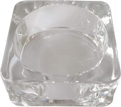 Glas Kerze Tasse Transparente 7*7*3,5cm