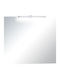 Oglindă de Baie Aplica Lumini LED Probagno 977am 80x70cm