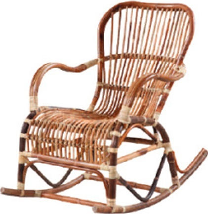 Jk 31301 Gartenstuhl Handgefertigt Natürliches Rattan Bamboo 0,86 X 0,56 X 0,95m