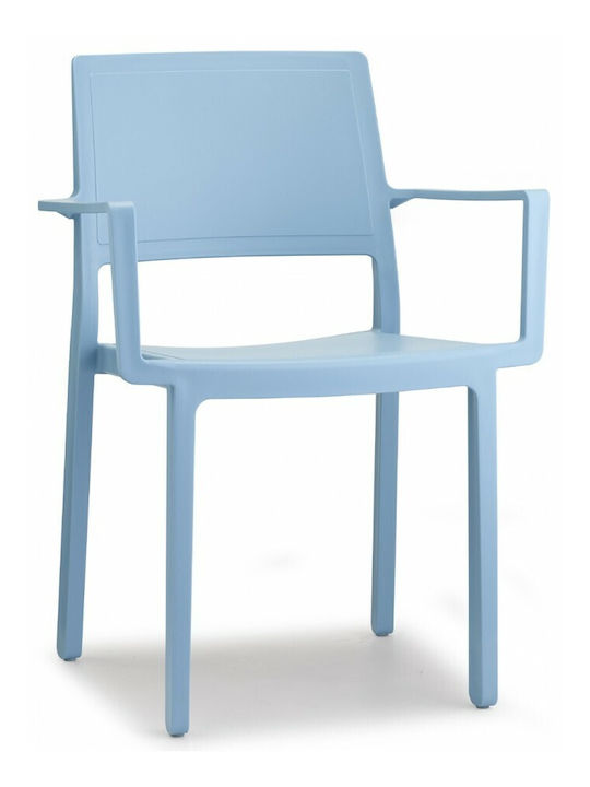 Kate-p Fotoliu 62 Albastru Deschis 57x50x84 65/46 Cm Set 4 Bucăți