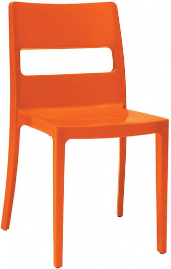 Sai Art.2275 Chair 30 Orange 48x51x82 46 Cm Sai Art.2275 Chair 30 Orange 48x51x82 46 Cm