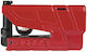 Abus 8077 Granit Detecto Xplus 2.0 Motorcycle Disc Brake Lock with 13.5mm Pin Diameter Red Colour