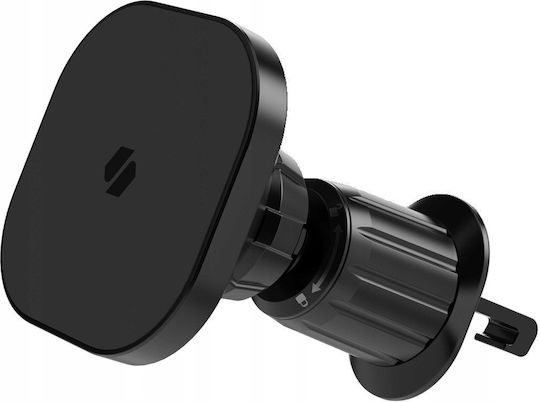 Spacecase Auto Handyhalterung mit Magnet und Kabelloses Laden MagSafe Schwarz