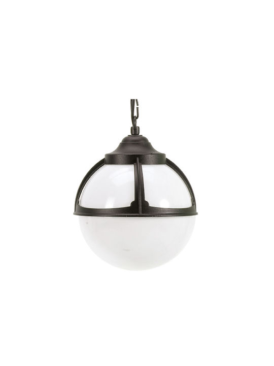 Lido Outdoor Hanging Ceiling Light in Black Color L52A-8184-20