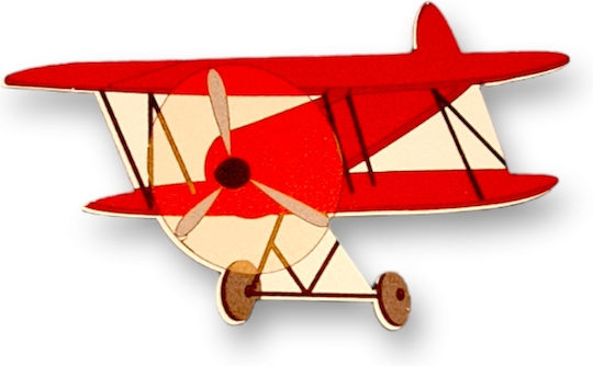 Wooden Vintage Airplane Motif