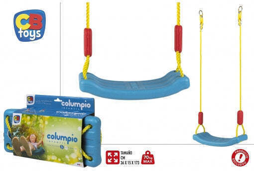 Κούνια Κρεμαστή Πλαστική Cb Toys Κάθισμα 173x173x173εκ.