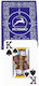 Pokerkarten 54 Schwarz Jack Modiano