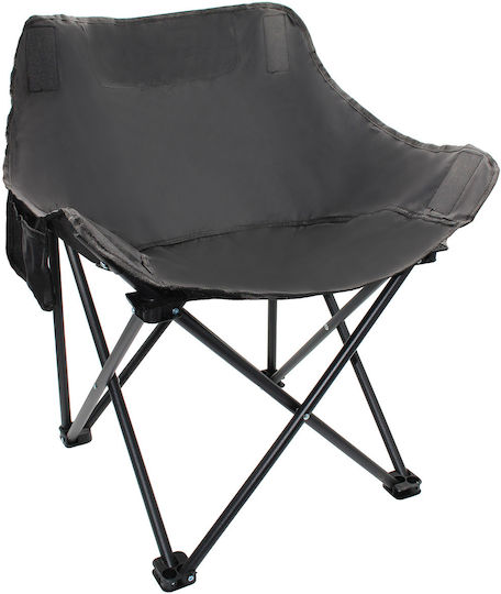 Keskor Καρέκλα Παραλίας Μαύρη 60x45x67εκ.