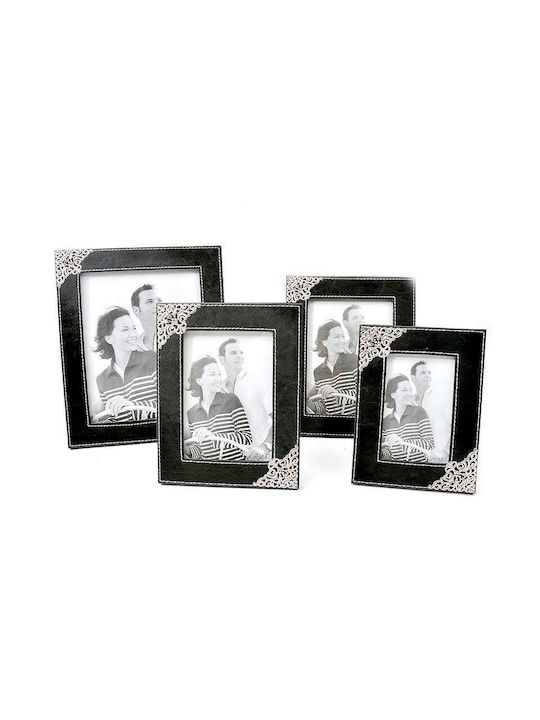 Fylliana Fa8804 Plastic Photo Frame with Black Frame 2 Pieces