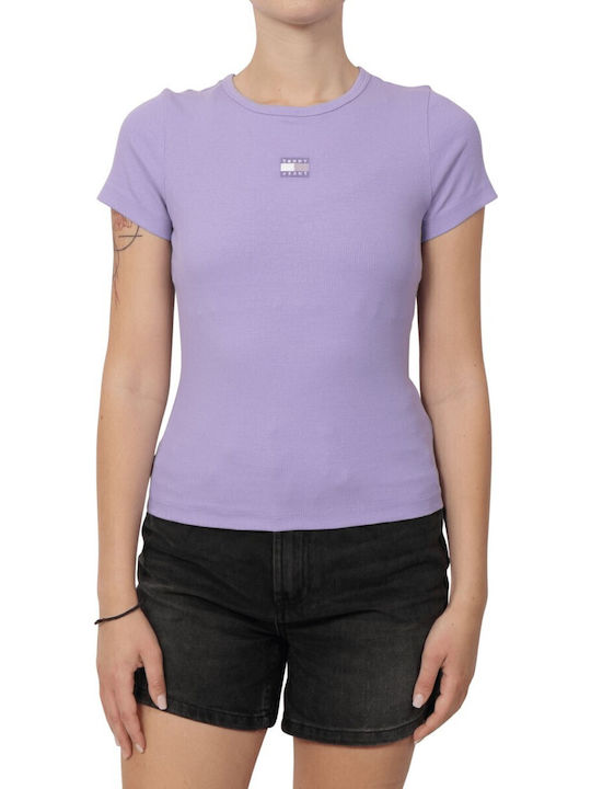 Tommy Hilfiger Tricou Damă Lila