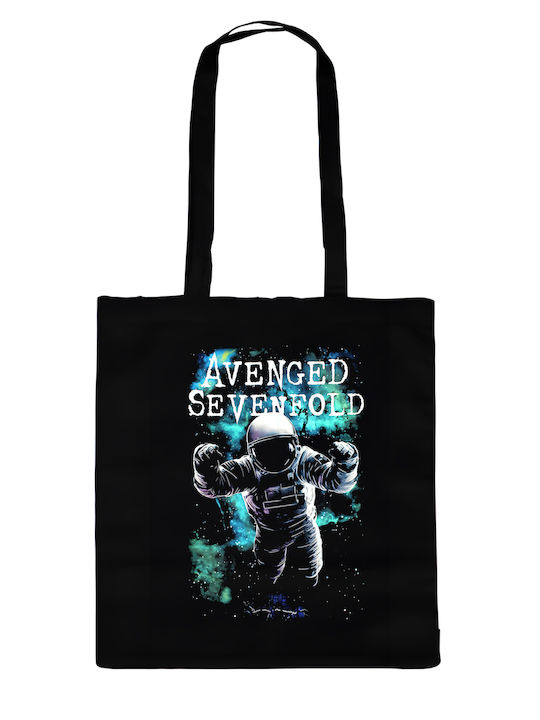 Cotton Canvas Shopping Bag 100% Pegasus Company Avenged Sevenfold Print