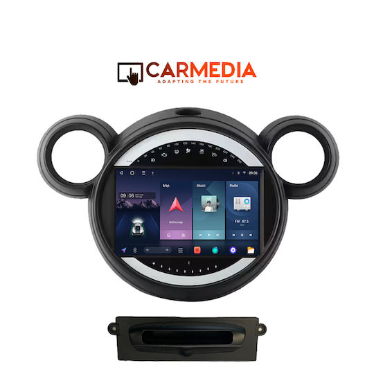 Carmedia Автомобилна Аудио Система (Блутут/USB/WiFi/GPS/Apple-Carplay/Android-Auto) с Тъчскрийн 9"