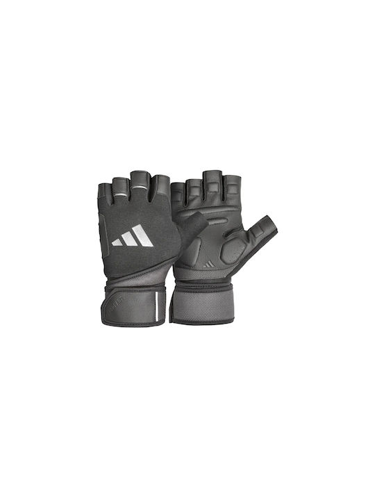 adidas Performance Wrist Wrap Training Γυναικεία Αθλητικά Γάντια Γυμναστηρίου Μαύρα