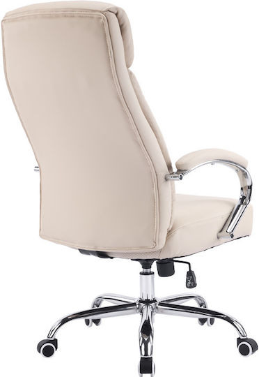 Pakketo Venza Bürostuhl mit Neigen und Einstellbaren Armen Beige