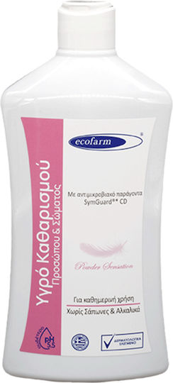 Ecofarm Relaxing Shower Gel with Powder Scent 500ml