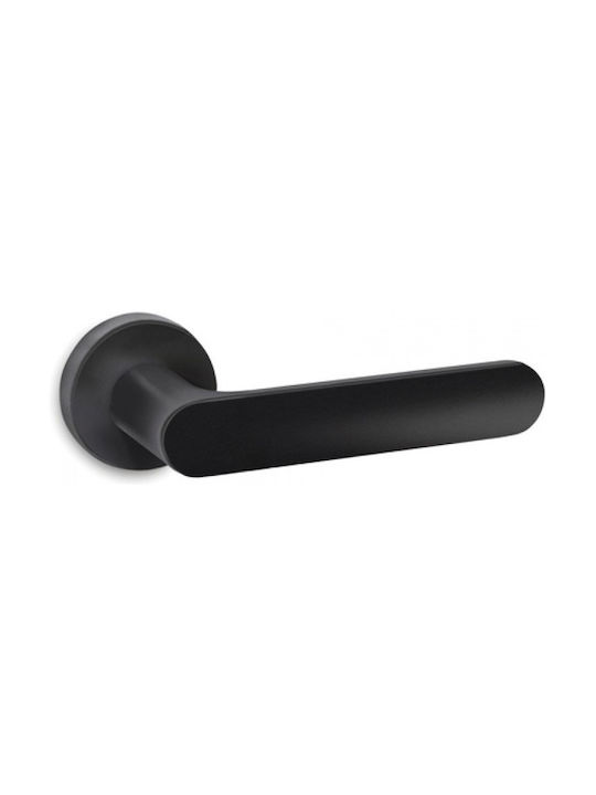 Türgriffe Cmd 103 Handgriff Rosette Schwarz Matt