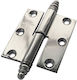 Furniture Hinges Straight Brass Nickel Matte 50...