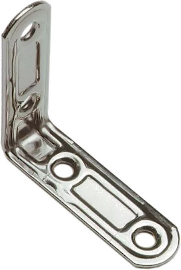 Γωνία Ραφιών Ανοξείδωτη Art164 Inox A2 E 70χ70 Χιλιοστά