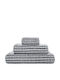 London Gray Bath Towels Set 3 pcs
